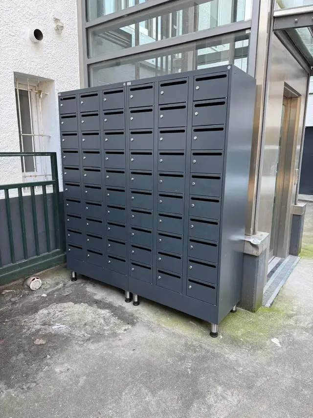 Briefkasten-Anlage Mehrfamilienhaus Stuttgart